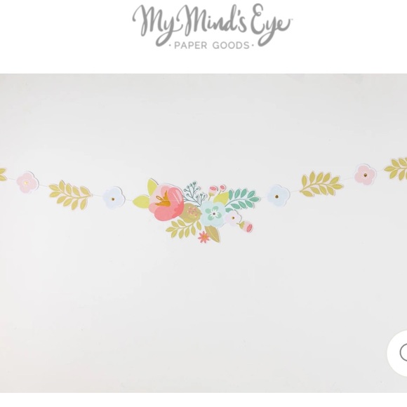 🛑SOLD🛑 Floral & Pennant Banners - Picture 11 of 11